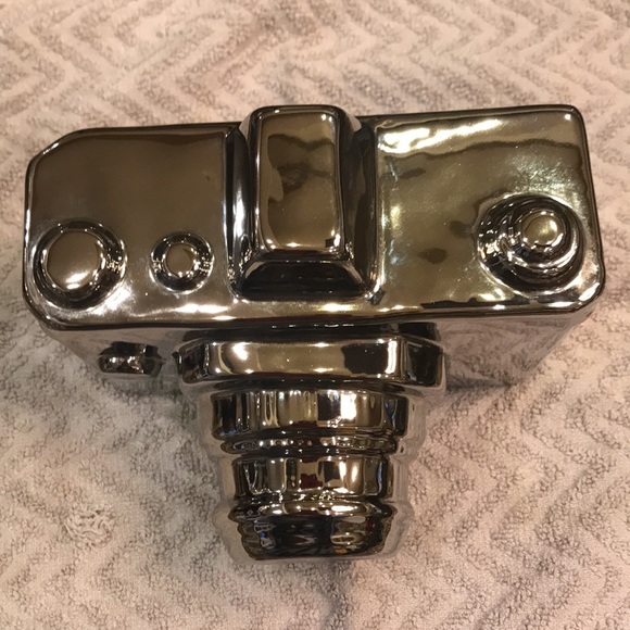 Chrome painted ceramic camera - Picture 4 of 8